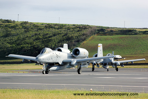 USAF Maryland ANG 104 FS Fairchild A-10C 79-0086/MD at Lajes enroute to Exercise Sabre Strike in Estonia (31.05.13)