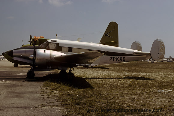Beech C-45 Trigear PT-KXQ (1980)