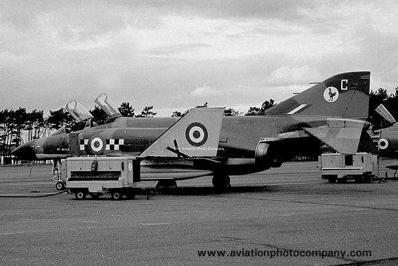 RAF 43 Squadron McDonnell F-4K Phantom FG.1 XV575/C (1969)