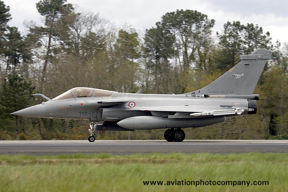 French Air Force EC01.007 Dassault Rafale C 120/113-IY at Mont de Marsan (2013)