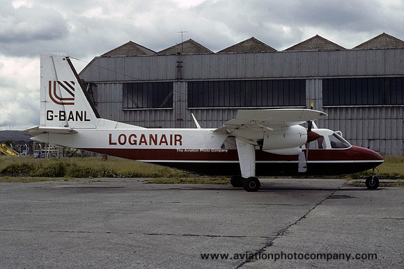 Loganair Britten Norman BN-2 Islander G-BANL (1981)
