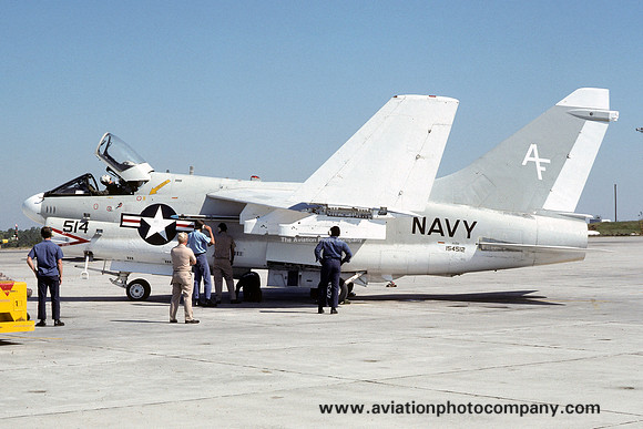 US Navy VA-205 LTV A-7B Corsair 154512AF-514 (1975)