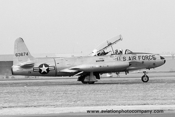 USAF Lockheed T-33A 56-3674 (1967)