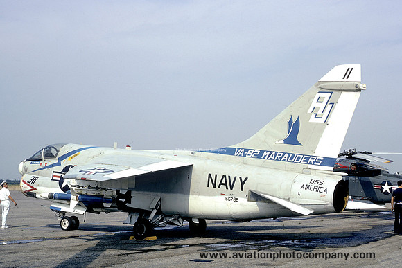 US Navy VA-82 A-7E Corsair II 156768/AJ-311 (1973)