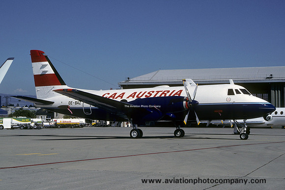 CAA Austria Gulfstream I OE-BAZ (1990)
