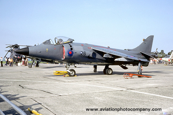 Royal Navy 899 Squadron Hawker Siddeley Sea Harrier FRS.1 XZ460/26 (1982)