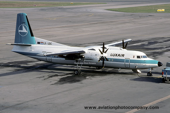 Luxair Fokker 50 LX-LGC