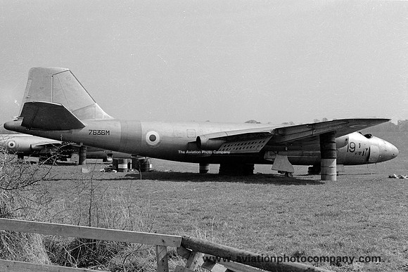 RAF English Electric Canberra B.2 7636M