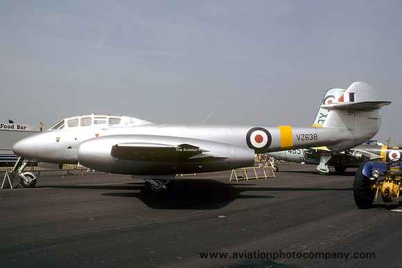 RAF Gloster Meteor T.7 VZ638 (1984)