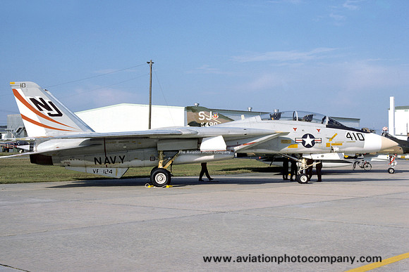 US Navy VF-124 Grumman F-14A Tomcat 158629/NJ-410 (1974)