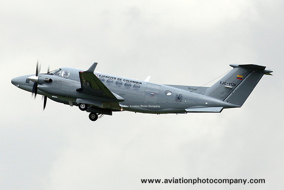 Colombian Army BAAV 1 Beech King Air 350 EJC-1125 (2015)