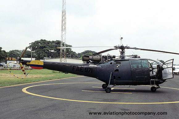 Ecuadorian AIr Force AC22 Sud Alouette III FAE-971 (2005)