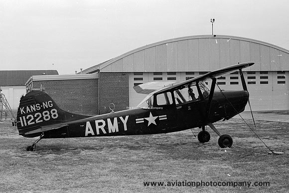 US Army Kansas National Guard Cessna O-1A Bird Dog 51-12288