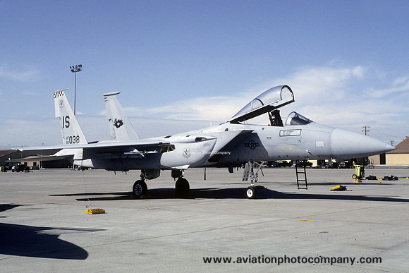 USAF 57 FIS McDonnell Douglas F-15C Eagle 80-0038/IS (1993)