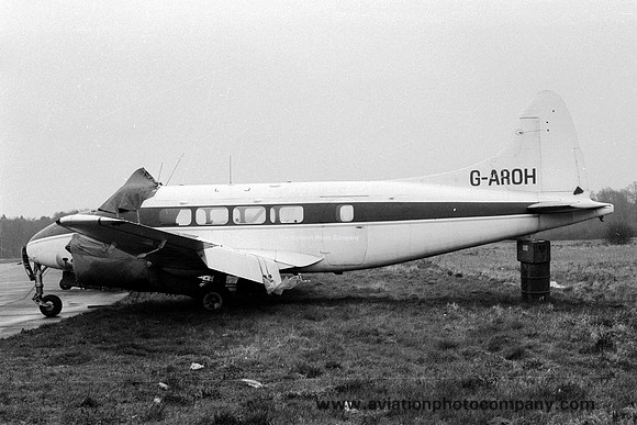 De Havilland Dove G-AROH (1971)