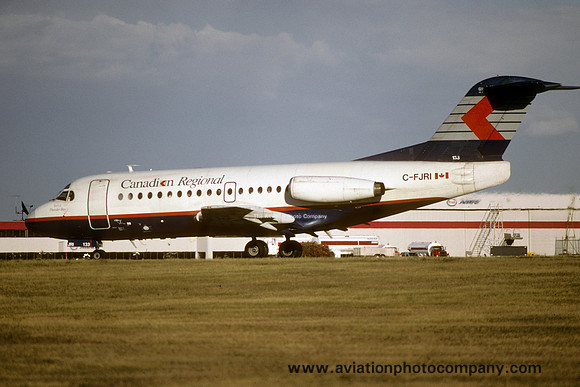 Canadian Regional Fokker F-28 C-FJRI (1999)
