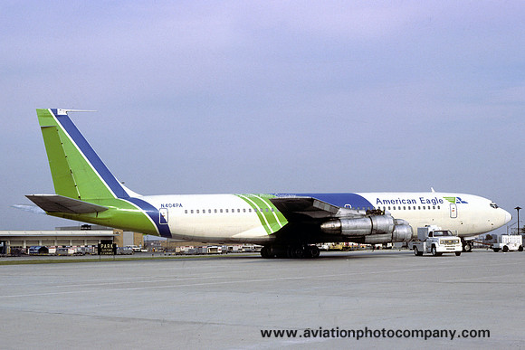 American Eagle Boeing 707-300B N404PA (1980)