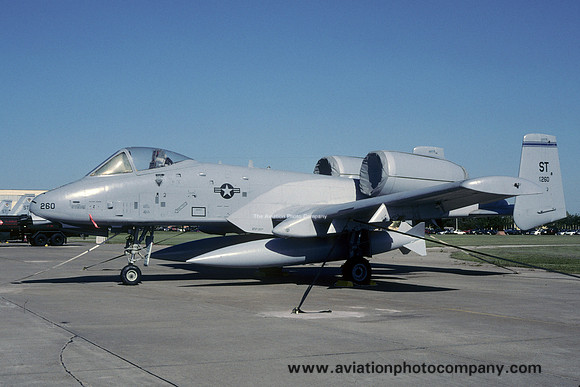 USAF 82 TTW Fairchild A-10A 75-0260/ST at Sheppard AFB (2001)