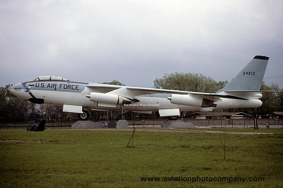 USAF Boeing B-47E Stratojet 53-4213 displayed at McConnell AFB (2001)