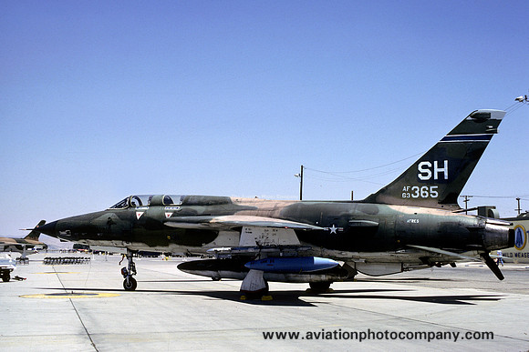 USAF AFRes 465 TFS Republic F-105F Thunderchief 63-8365 (1980)
