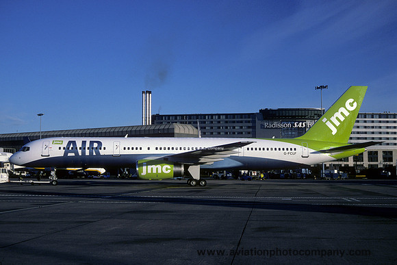 JMC Air Boeing 757-200 G-FCLF at Manchester IAP (1999)