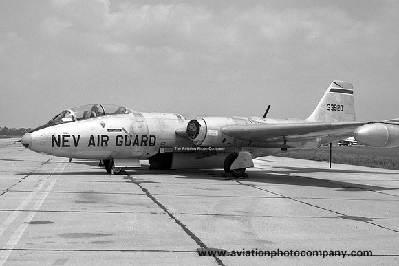 USAF Nevada ANG 192 TRS Martin B-57B Canberra 53-3920