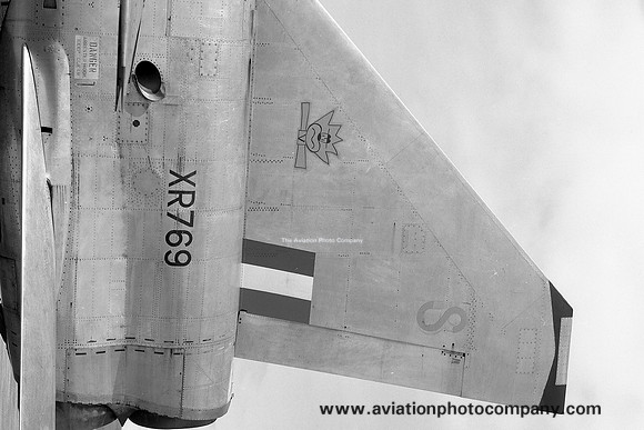 RAF 5 Squadron English Electric Lightning F.6 XR769/S (1970)