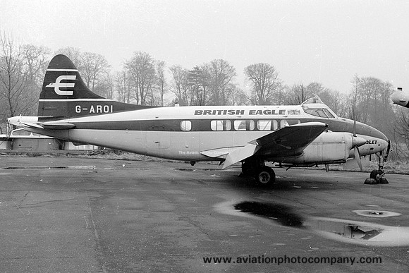 British Eagle Airways De Havilland Dove G-AROI (1968)