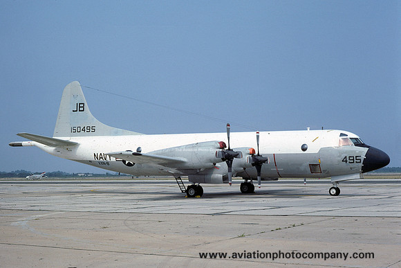 US Navy VXN-8 Lockheed P-3A Orion 150495/JB (1976)