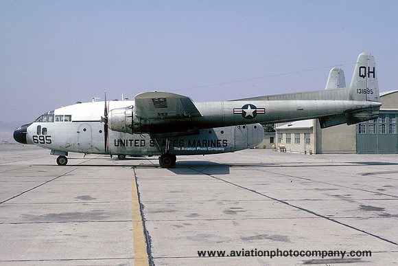 USMC VMR-234 Fairchild C-119F 131695/QH (1973)