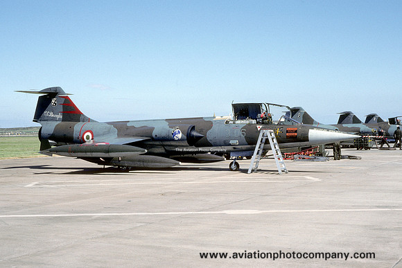 Italian Air Force 3 Stormo Lockheed F-104G Starfighter MM6513/3-06 (1989)