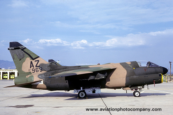 USAF Arizona ANG 152 TFTS LTV A-7D Corsair 70-0963/AZ