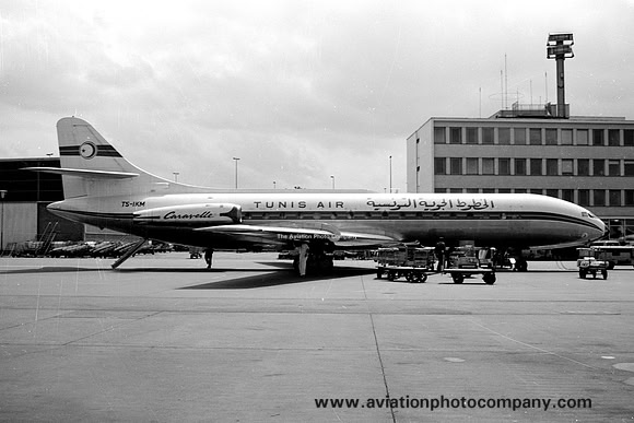 Tunis Air Sud caravelle IS-IKM (1970)