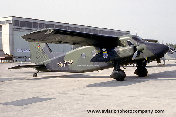 West German Air Force Dornier Do28D 58+68 (1987)