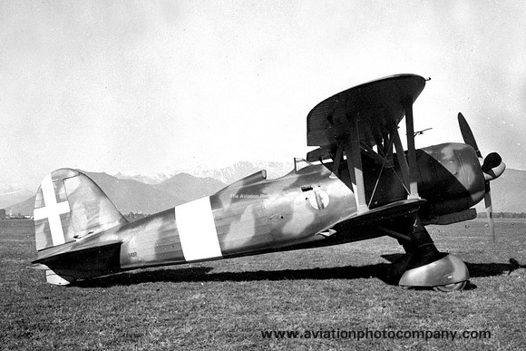 Italian Air Force FIAT CR-42 8437
