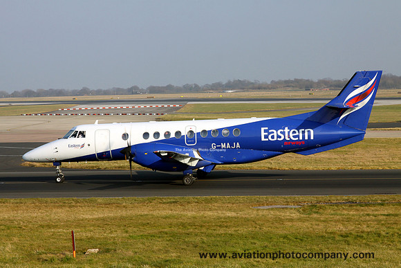 Eastern Airways HP Jetstream 41 G-MAJA at Manchester (2013)