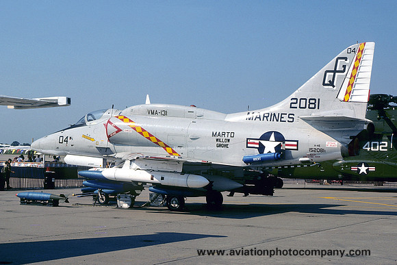 USMC VMA-131 Douglas A-4E Skyhawk 152081/QG-04 (1976)