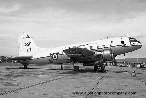 RAF Far East 48 Squadron Handley Page Hastings C.1A TG520 (1966)