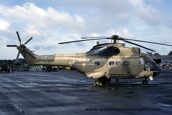 French Army Aerospatiale SA.330 Puma 1062/BZF (1980)