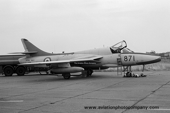 Royal Navy FRADU Hawker Hunter T.8 XL594/871 (1979)