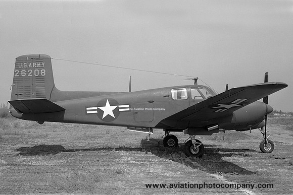 US Army Beech U-8A Seminole 52-6208