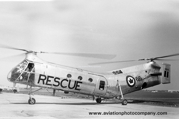Royal Canadian Air Force 102 RU Vertol H-21A 9615