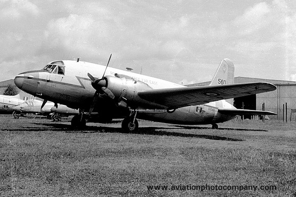 RAF 52 Squadron Vickers Valetta C.2 VX560 at RAF Seletar (1966)