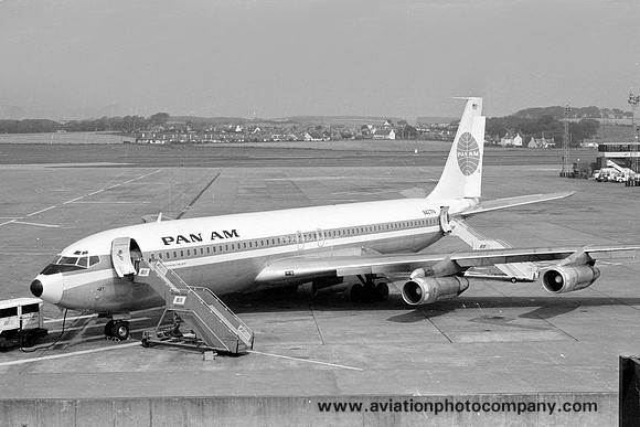 Pan American Boeing 707-321B N427PA at Prestwick (1970)