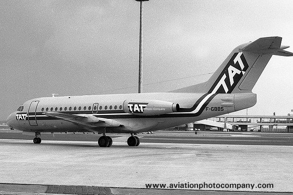 TAT Fokker F-28 F-GBBS (1978)