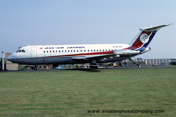 Dan Air London BAC-111 G-ATVH (1981)