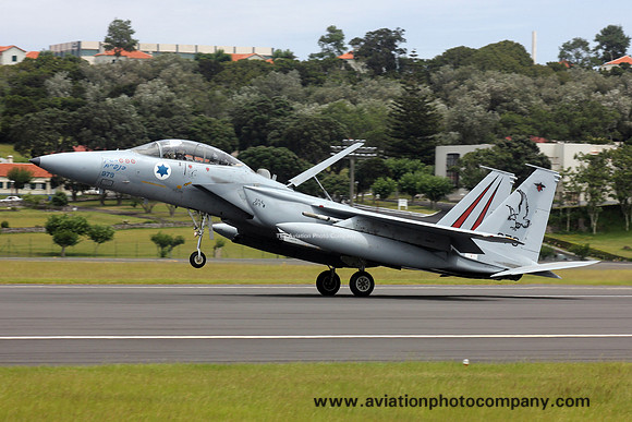 Israeli Air Force McDonnell Douglas F-15D 979 at Lajes (2015)