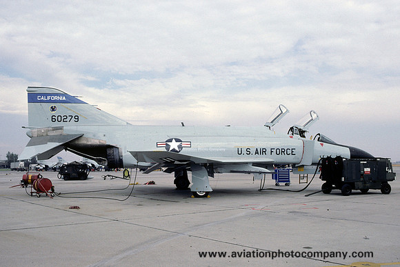 USAF California ANG 194 FIS McDonnell F-4D Phantom 66-0279 (1985)