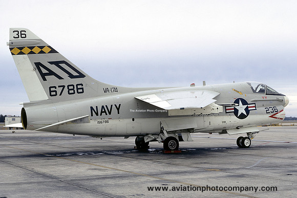 US Navy VA-174 LTV A-7C 156786/AD-236 (1972)