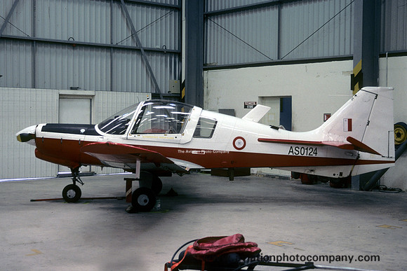 Armed Forces of Malta SAL Bulldog T.1 AS0124 (2001)